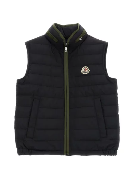Kamizelka puchowa dziecięca Moncler Enfant czarna