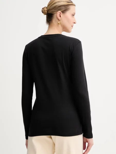 Tricou mânecă lungă Armani Exchange negru