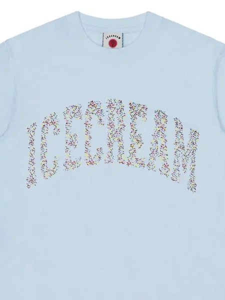 Tricou Icecream cu autograf albastru