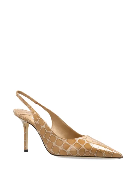 Pantofi cu toc Jimmy Choo din piele slingback