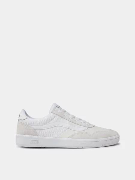 Кожаные кеды Vans белые