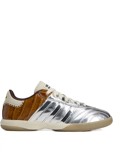 Sneakerși Adidas Samba argintiu