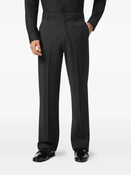 Pantaloni Philipp Plein cu dungi gri