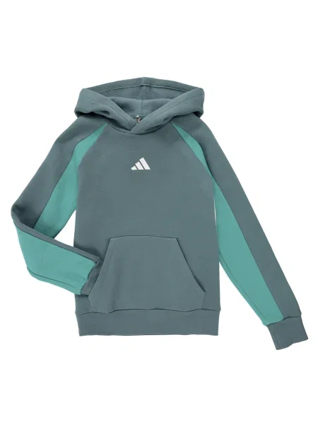 Hanorac cu glugă copii Adidas verde
