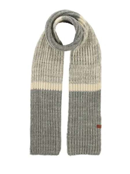 Bickley + Mitchell Šal siva / off-bela bela