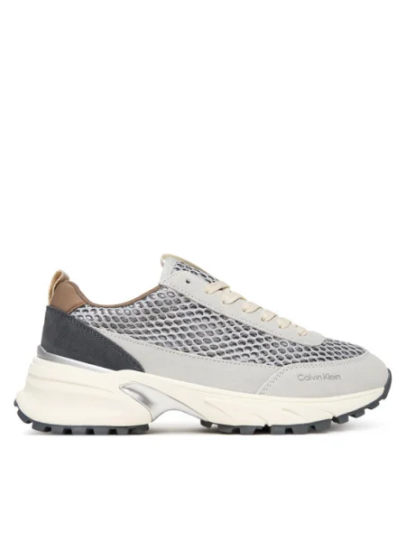 Calvin Klein Sportcipők Hike Runner Lace Up Techmix bézs