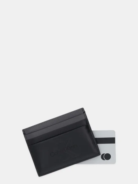 Calvin Klein Pénztárcák sötétszürke fekete