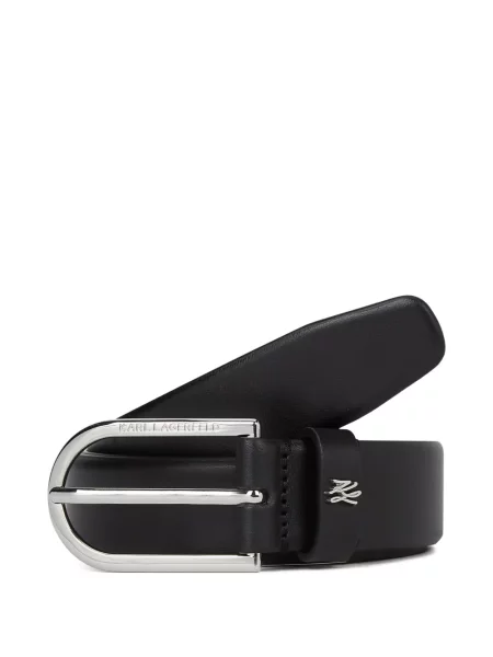 Curea Karl Lagerfeld din piele negru