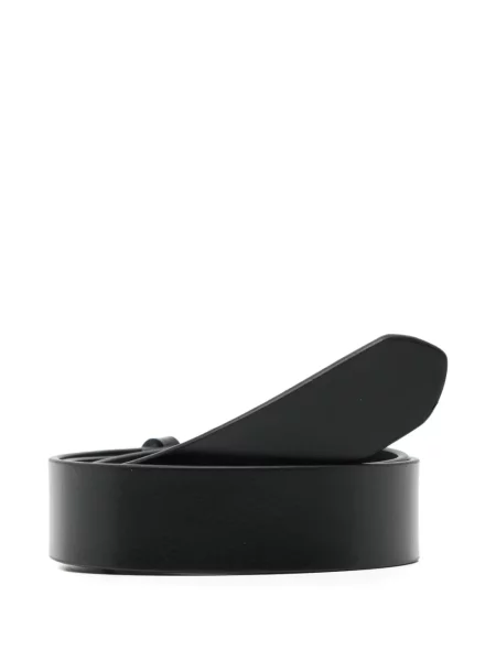 Cu centură curea Fred Perry din piele clasică negru