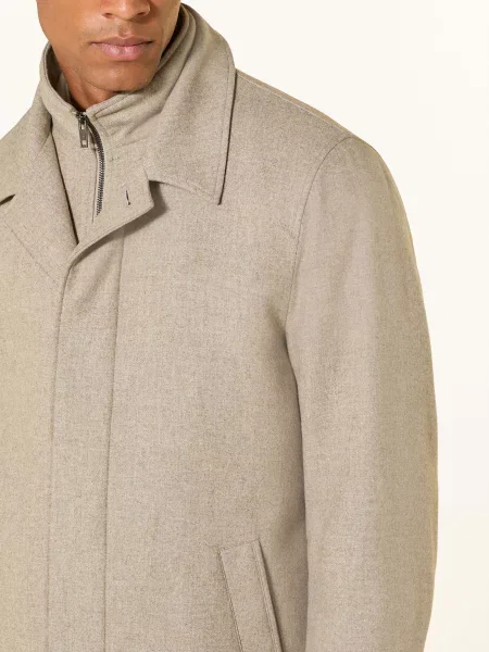 Fay Płaszcz beige beżowy