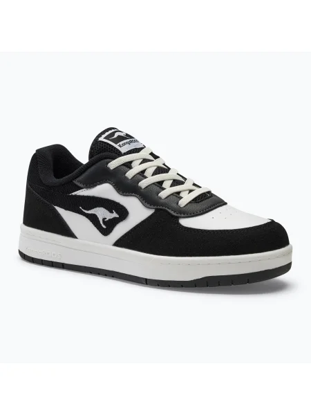 KangaROOS K-CP Tipin OS jet black/white pantofi pentru copii alb