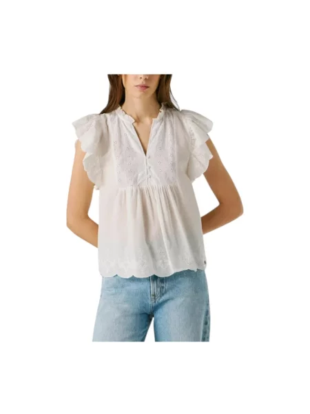 Bluzka Pepe Jeans biała
