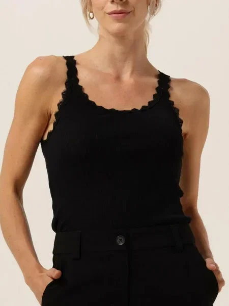 Coster Copenhagen Top POPPY negru