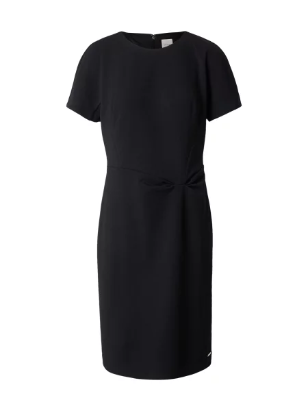 Calvin Klein Pouzdrové šaty SCUBA CREPE' černá