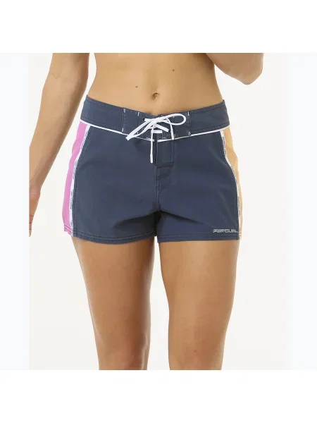 Дамски къси панталони за плуване Rip Curl Las Dalias Performance 3" тъмносини синьо