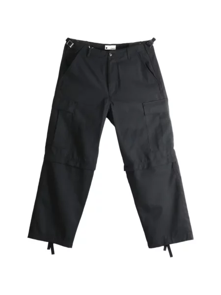 Pantaloni cargo Vowels negru
