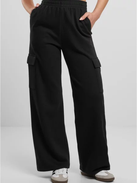 Trening Urban Classics din material terry negru