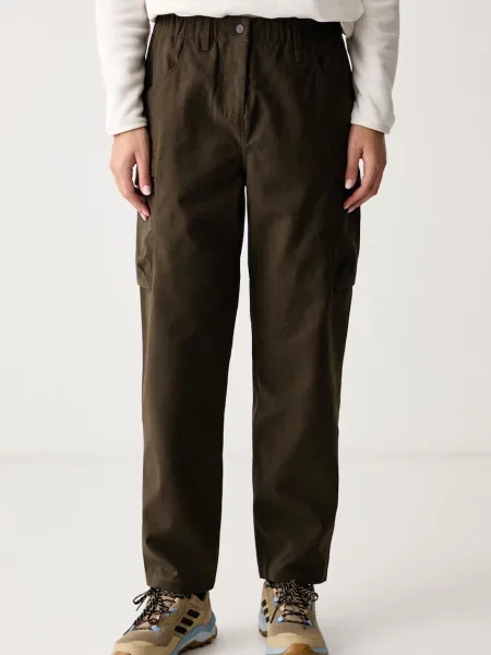 Jack Wolfskin pantaloni de trekking pentru femei YUMA verde