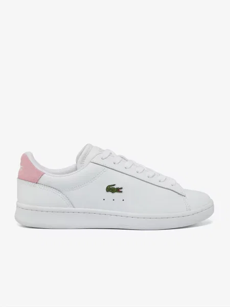 Кожаные кеды Lacoste белые