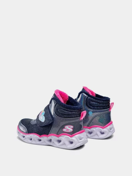Детские ботинки Skechers синие