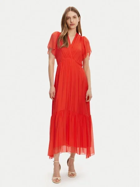 Haveone Rochie de vară portocaliu