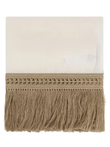 Fular Max Mara alb