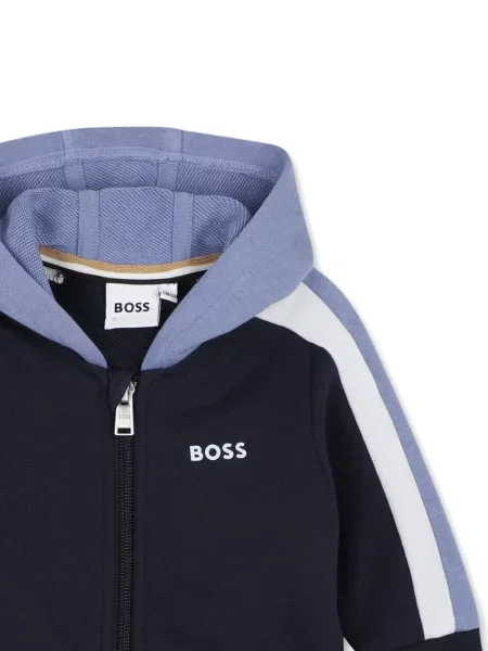 Dětska mikina s kapucí Bosswear modrá