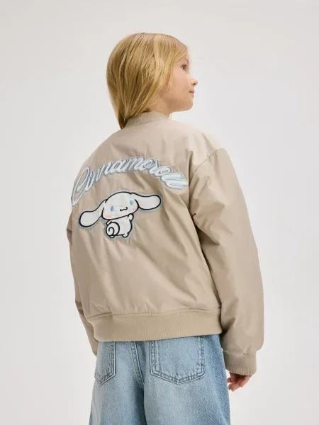Reserved Бомбер Cinnamoroll бежевий