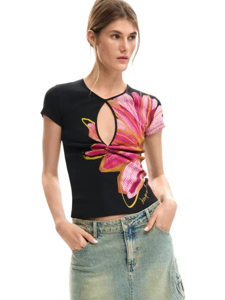 Koszulka Desigual czarna