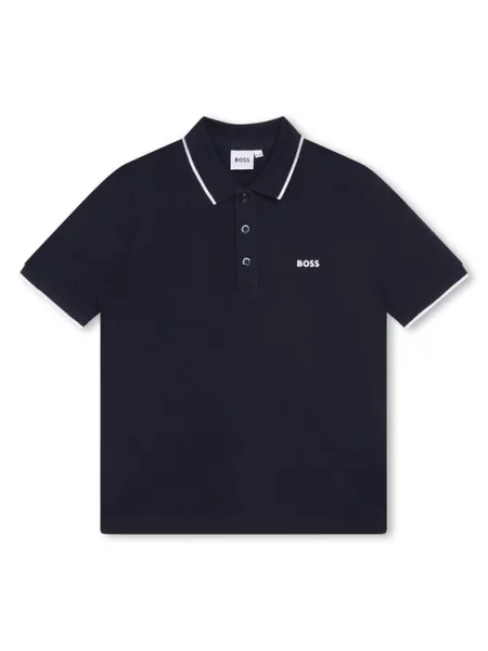 Boss Polo marškinėliai D Tamsiai Regular Fit mėlyna