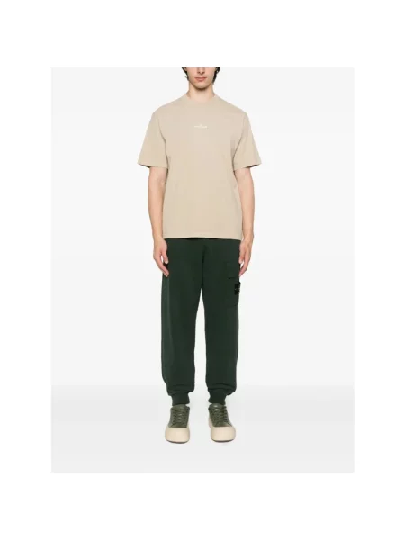 Spodnie Stone Island z kamieniami zielone