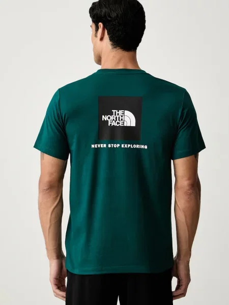 The North Face tričko pánske s bavlnou EVOLUTION zelená