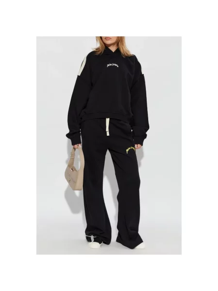 Spodnie dresowe Palm Angels z logo czarne