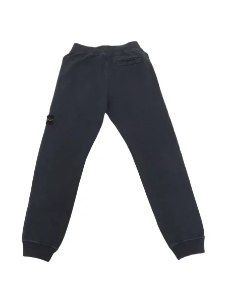 Spodnie dziecięce Stone Island niebieskie