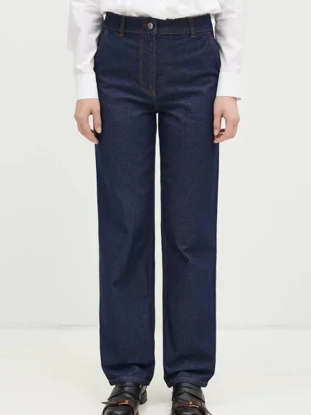 Джинси Maison Kitsuné Straight Denim висока посадка