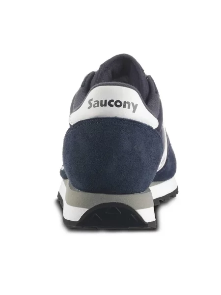 Sneakersy Saucony Jazz skórzane niebieskie