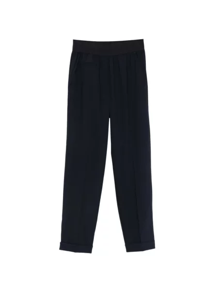 Pantaloni Le Tricot Perugia albastru