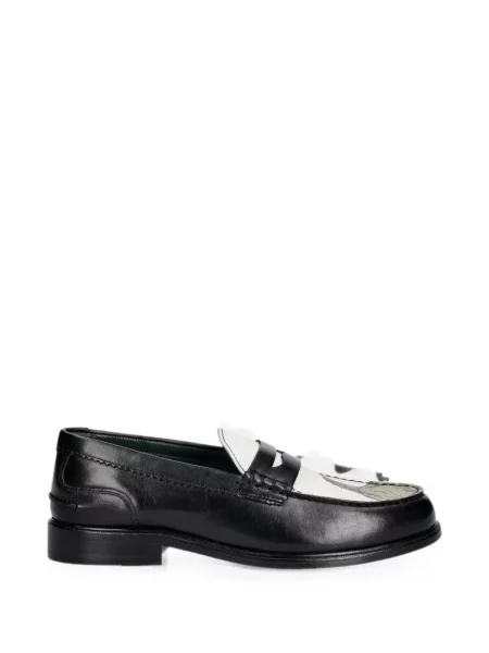 Pantofi loafer Clarks Originals din piele cu imagine negru