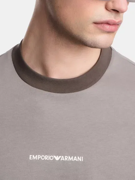 Футболка Emporio Armani сірий