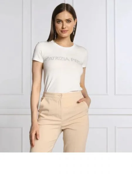 Patrizia Pepe Tricou MAGLIA alb