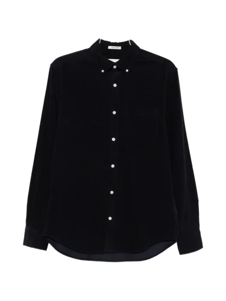 Cămașă Gant de catifea cord albastru