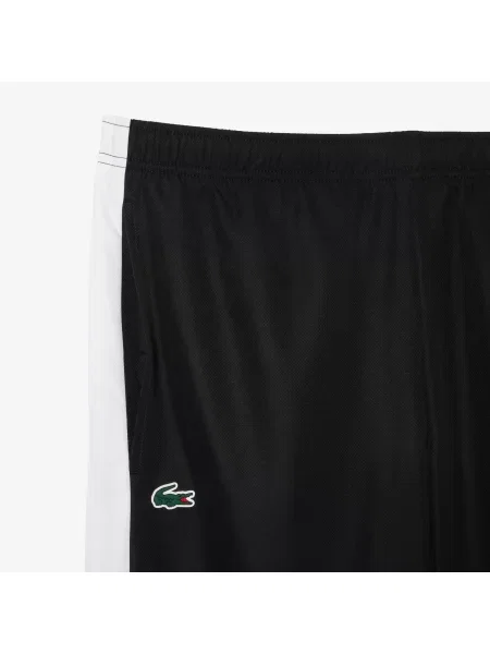Lacoste Dres Regular Fit Z Długim Rękawem I Blokami Kolorów W Kolorze Czarnym czarny