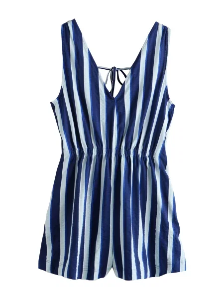 Next Salopeta albastru alb