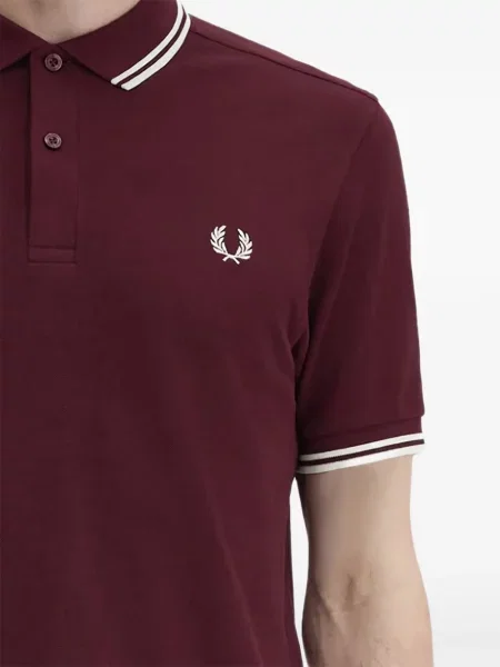Prugasta polo majica Fred Perry s autogramom