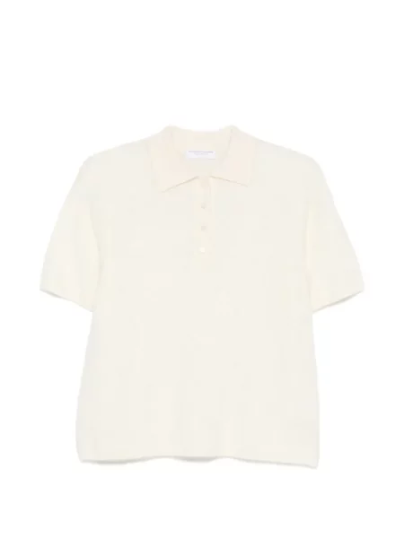 Scurt tricou polo Majestic Filatures