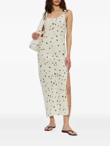 Rochie midi Samsøe Samsøe fără mâneci