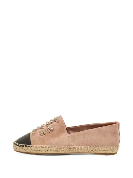 Espadrile Tory Burch cu autograf roz