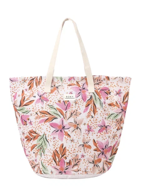 Dámska taška ROXY Orange Slice white happy tropical swim biela