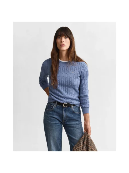 Sweter Gant niebieski