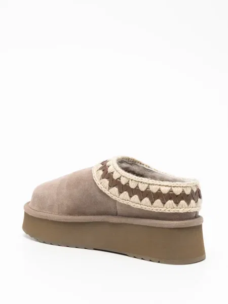 Papuci de casă Mou cu platformă slip-on